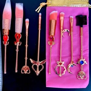 Coshine 8pcs Sailor Moon Makeup Brush Set
